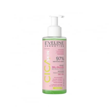 Gel de curatare - Gel - Ulei de curățare facială calmant CICA Skin Eveline145ml