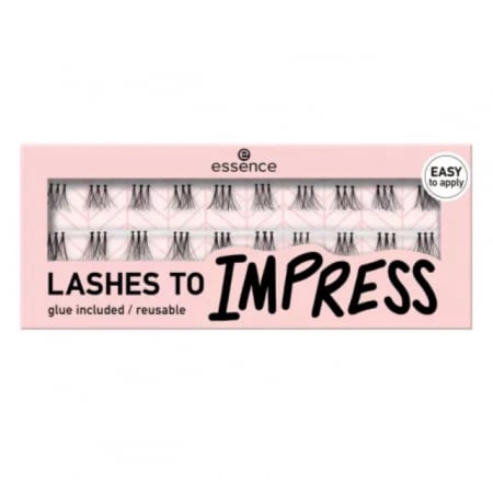 Produse - Gene false Lashes To Impress 07 - Bundled Single Essence 20 de bucati