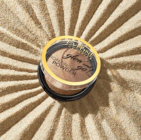 GLOW AND GO Baked bronzing powder Eveline [1]