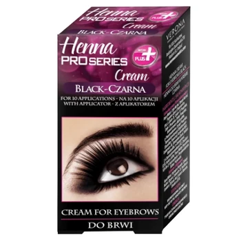 Vopsea sprancene - Henna pentru sprancene Negru Henna Pro Series 15ml