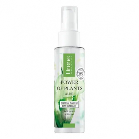 Apa tonica - Hidrolat facial calmant cu Aloe, Power of Plants Lirene 100 ml