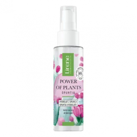 Apa tonica - Hidrolat facial hidratant cu Opuntia, Power of Plants Lirene 100 ml