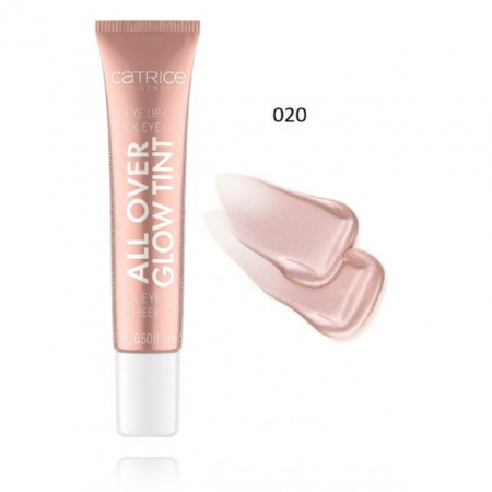 Iluminator - Iluminator lichid pentru obraz, ochi și buze 020 All Over Glow Tint Catrice 15 ml