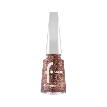 Lac de unghii oja - Lac de Unghii Glitter 43 Flormar 11 ml