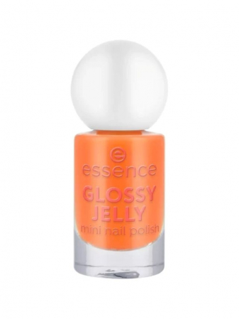 Produse - Lac de unghii mini 03 Portocaliu GLOSSY JELLY 5 ml