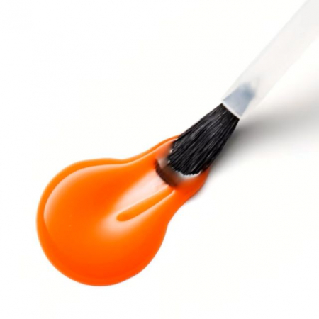 Lac de unghii mini 03 Portocaliu GLOSSY JELLY 5 ml [2]