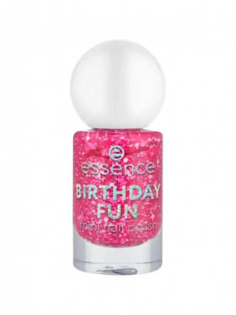UNGHII - Lac de unghii mini BIRTHDAY FUN Essence 5 ml