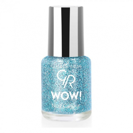 Lac de unghii oja - Lac de unghii (oja) 207 Wow Glitter Golden Rose 6ml