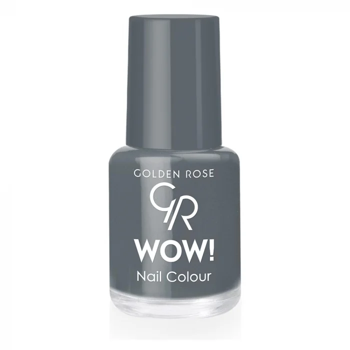 Lac de unghii (oja) Wow 87 Gri Golden Rose 6ml [0]