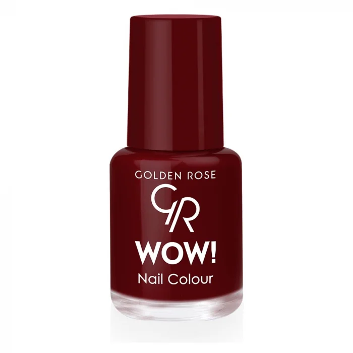 UNGHII - Lac de unghii (oja) Wow Rosu si Grena Golden Rose 6ml