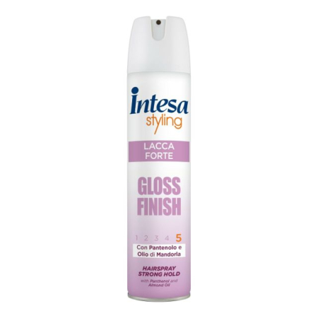 Fixativ de par - Lac fixativ cu efect de strălucire Gloss Finish Intesa 300 ml