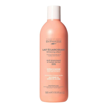 Lotiune de corp - Lapte de corp iluminator cu efect de albire cu EXTRACT DE OVĂZ Byphasse 500 ml