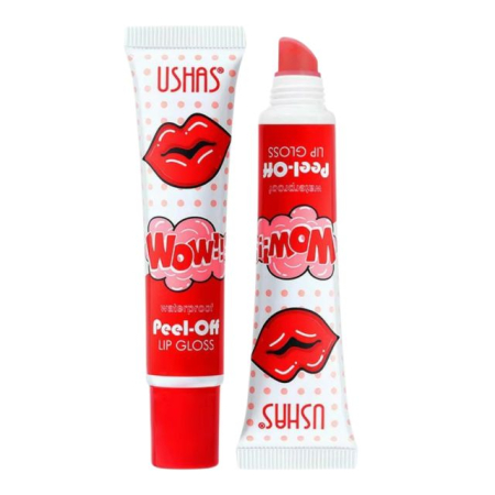 Lip gloss/luciu buze - Lipgloss Peel-off 02 Waterproof Ushas 14.5 g