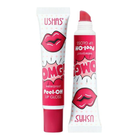 Lip gloss/luciu buze - Lipgloss Peel-off 03 Waterproof Ushas 14.5 g