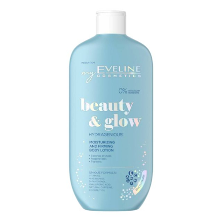 Lotiune de corp - Loțiune de corp pentru fermitate Eveline Beauty & Glow 350 ml