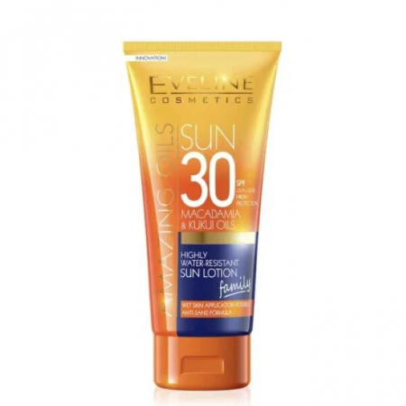 Protectie solara - Lotiune de protectie solara SPF 30 Amazing Oils Eveline