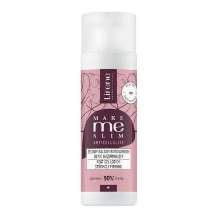 Anticelulitice - Loțiune gel cu efect de fermitate și extract de turbă Make me slim Lirene 200 g
