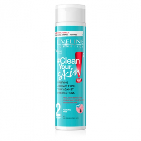 Apa tonica - Lotiune tonica matifianta Clean Your Skin Purifying & Mattifying