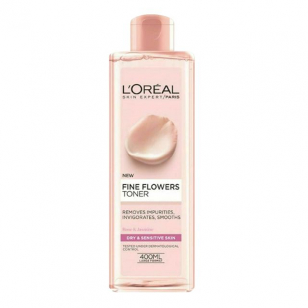 Apa tonica - Loțiune tonică pentru piele uscata/sensibila L'Oreal Paris 400ml
