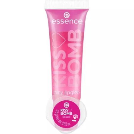 Balsam buze - Luciu de buze 10 ml și balsam de buze 0.8 g KISS BOMB Essence