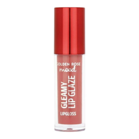 Lip gloss/luciu buze - Luciu de buze 202 Peachy Nude Mood Gleamy Lip Glaze Golden Rose 4.7 ml