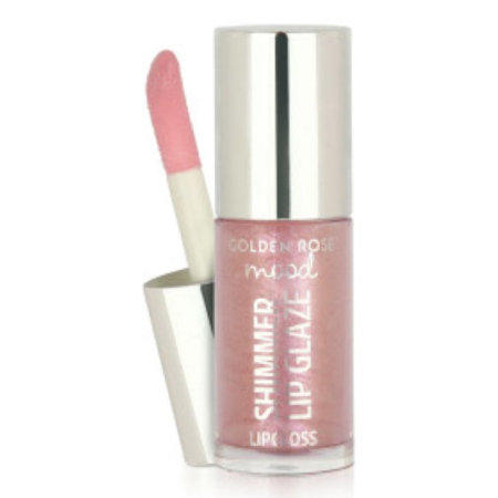MACHIAJ - Luciu de buze 251 Bubble Pink Mood Shimmer Lip Glaze Golden Rose 6 ml
