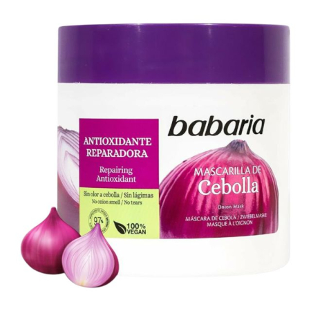 Masca de par - Mască Antioxidantă Reparatoare cu Extract de Ceapă Babaria 400 ml
