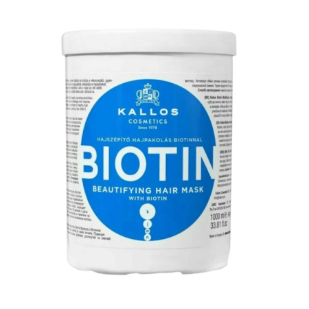 Masca de par - Mască de păr Biotin Kallos 1000 ml