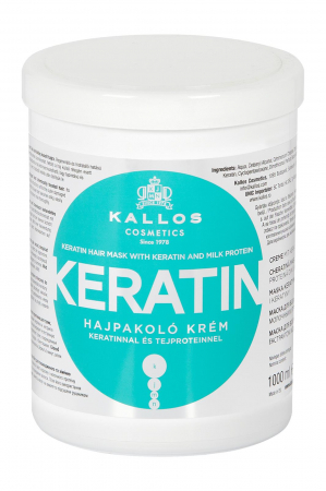 Masca de par - Mască de păr cu cheratină şi proteină din lapte Keratin KJMN Kallos