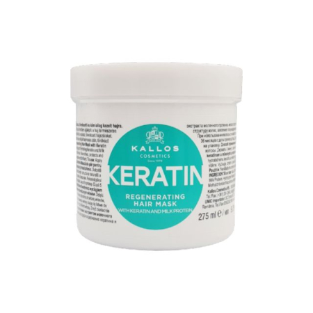 Masca de par - Mască de păr Keratin Kallos 275 ml