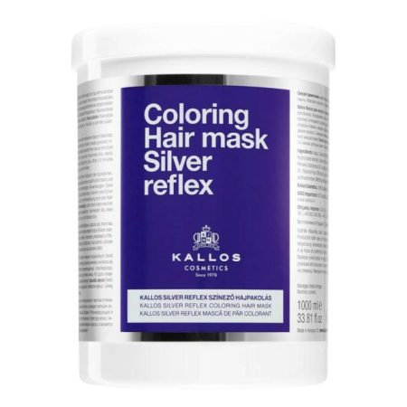 Mască de păr Silver Reflex Kallos 1000 ml
