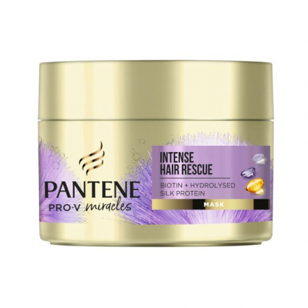 Masca de par - Mască Intense Hair Rescue Pantene Pro-V Miracles 160 ml