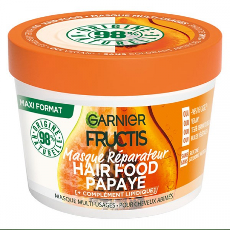 Masca de par - Masca pentru Par Reparatoare Papaya Garnier Fructis 390ml