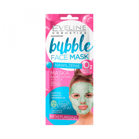 Masti - Masca servetel hidratanta Bubble Eveline