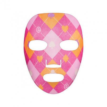 Mască șervețel pentru față Queen of... Pink 1 buc. [1]