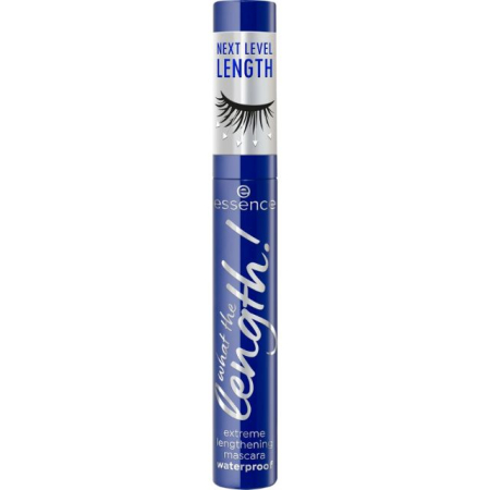 Mascara (rimel) - Mascara rezistentă la apă What the Length! cu alungire extremă Essence 10 ml