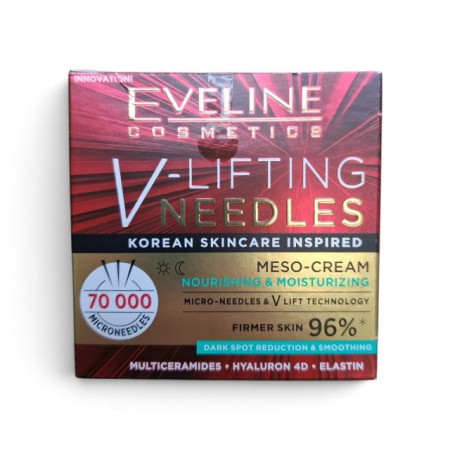 Creme de zi / noapte - Mezo-cremă lifting regeneratoare V-Lifting Needles (Microneedle Therapy) Eveline 50 ml