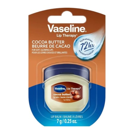 Balsam buze - Mini Balsam de buze cu unt de cacao Vaseline 7 g