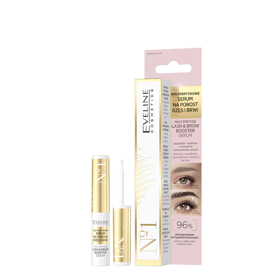 Ser sprancene - Multipeptide Lash & Brow Booster Serum Eveline