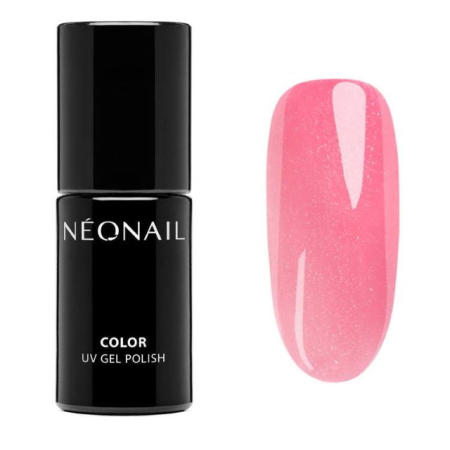 Oja semipermanenta - Ojă semipermanentă Roz Sidefat Gleaming Pink Neo 7.2 ml