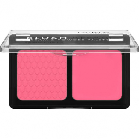 Paletă de fard de obraz cremă și pudră 020 Blush Affair Catrice 6 g [1]