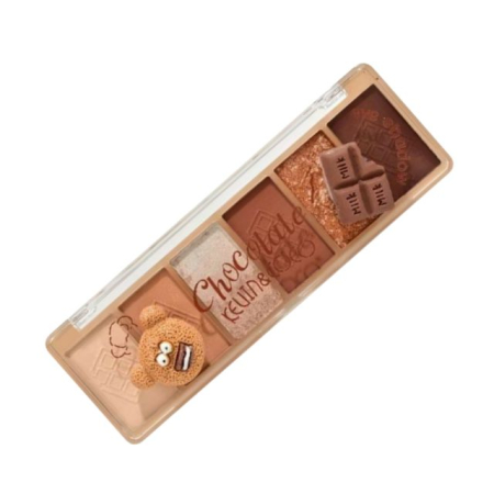 Fard pleoape - Paletă Fard de Pleoape Chocolate Kevin&Coco 9.6 g