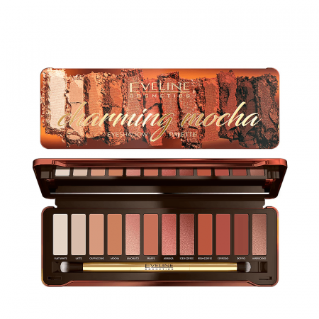Paleta farduri pleoape Charming Mocha