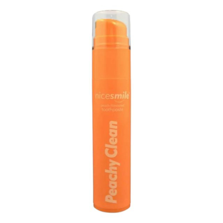 Periute dinti - Pastă de dinți cu aromă de piersică Nice Smile XOC 60 g