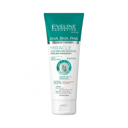 Peeling / gomaj / scrub - Peeling Booster 3 x Acid Therapy Eveline 75 ml