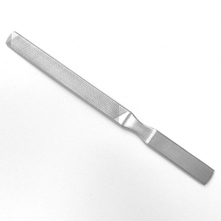 Accesorii Unghii - Pilă metalică cu șanțuri 18 cm