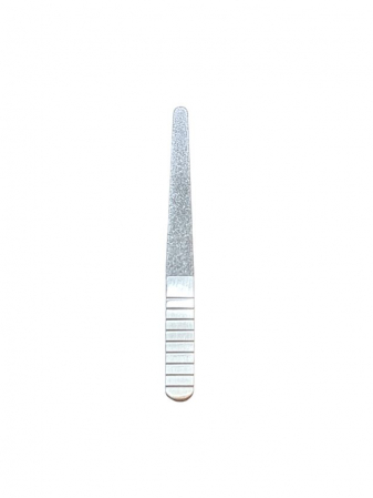 ACCESORII MANICHIURA/PEDICHIURA - Pila metalica diamantata mica, cu varf rotund 13cm
