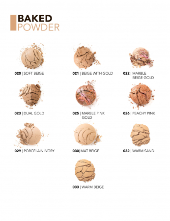 Pudră Coaptă 023 Dual Gold Flormar [3]