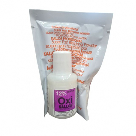 INGRIJIRE PAR - Pudra decoloranta rapida 35 g + ox.12% 60 ml Kallos
