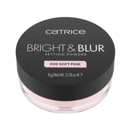 Pudra - Pudră pulbere de fixare Bright & Blur 020 Soft Pink Catrice 8 g